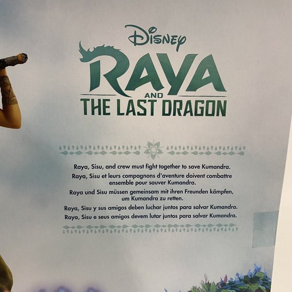 New Disney Raya and the Last Dragon Land of Kumandra Set - Picture 7 of 11